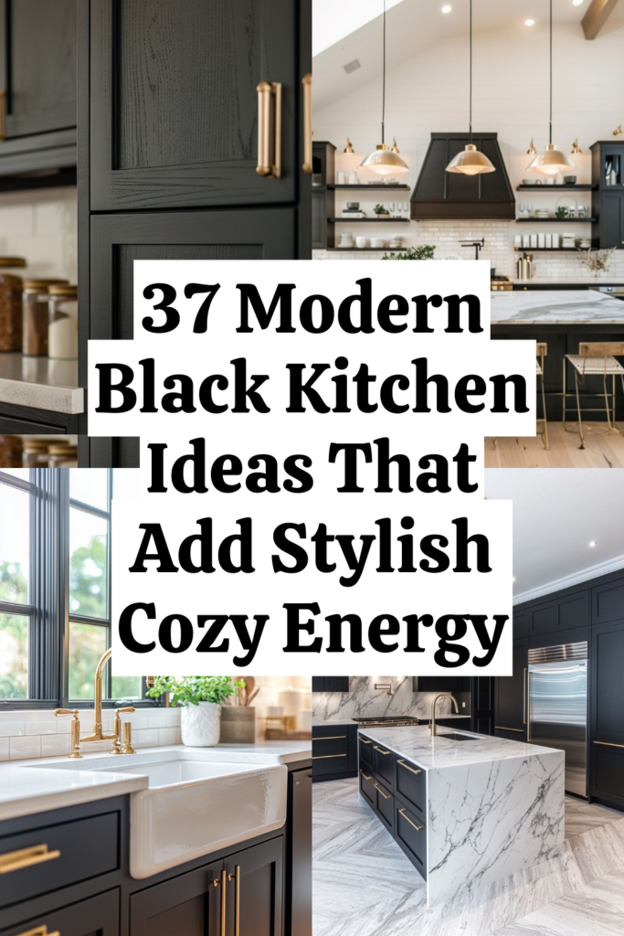 37 Kitchen Ideas for Those Who Dare to Go Dark