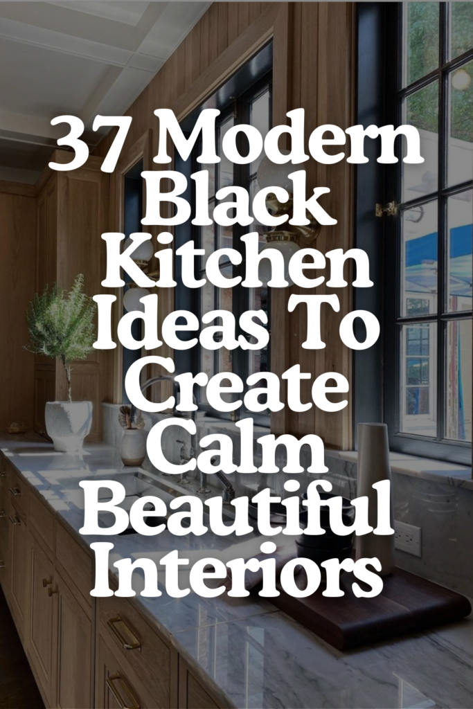 37 Kitchen Ideas for Those Who Dare to Go Dark