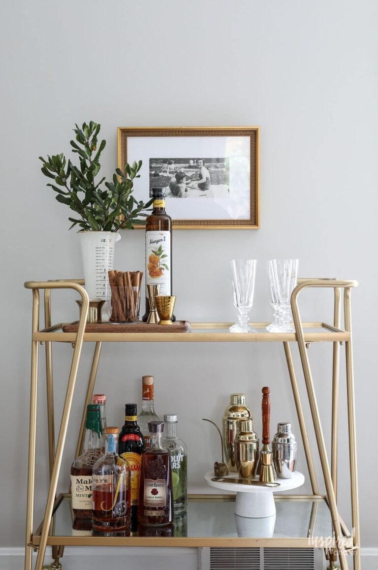 25 Bar Cart Ideas People Can't Stop Talking About