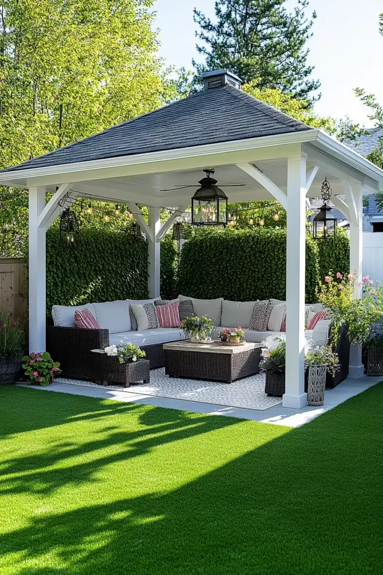 Garden Oasis with a Gazebo