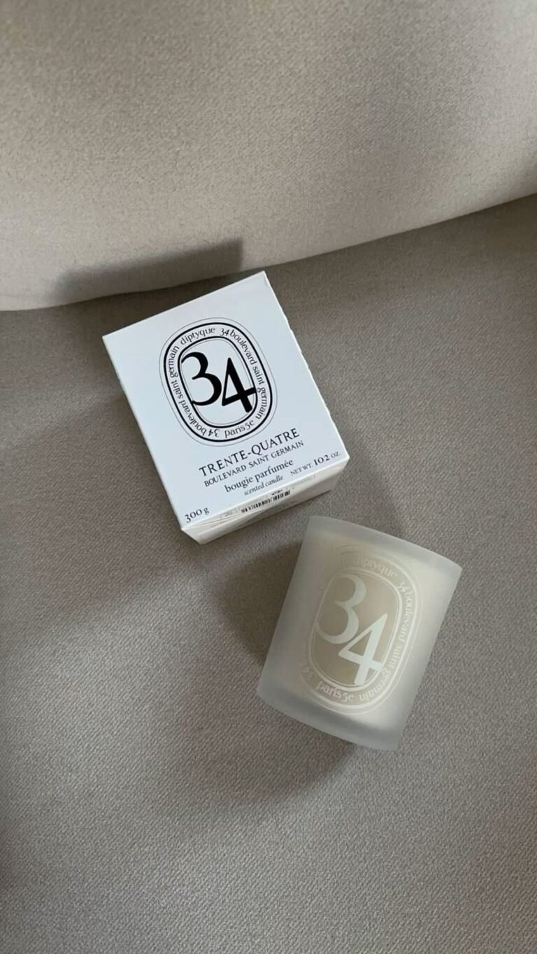 Scented Candle Aesthetic Idea