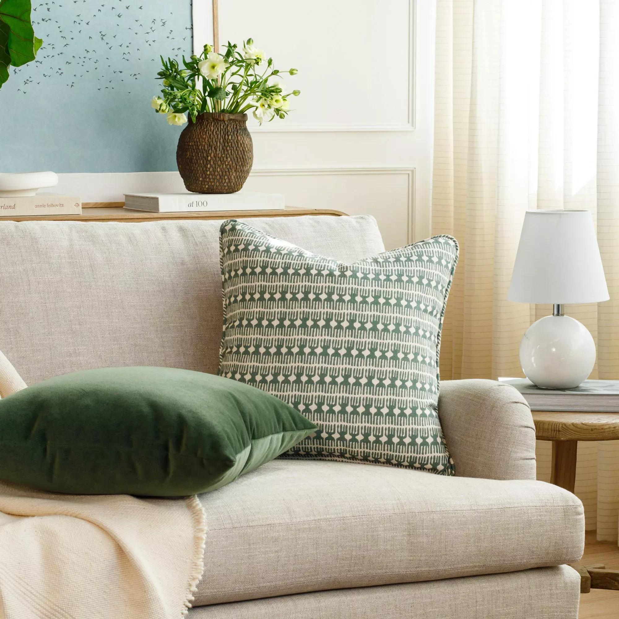 Sectional Living Room Styling